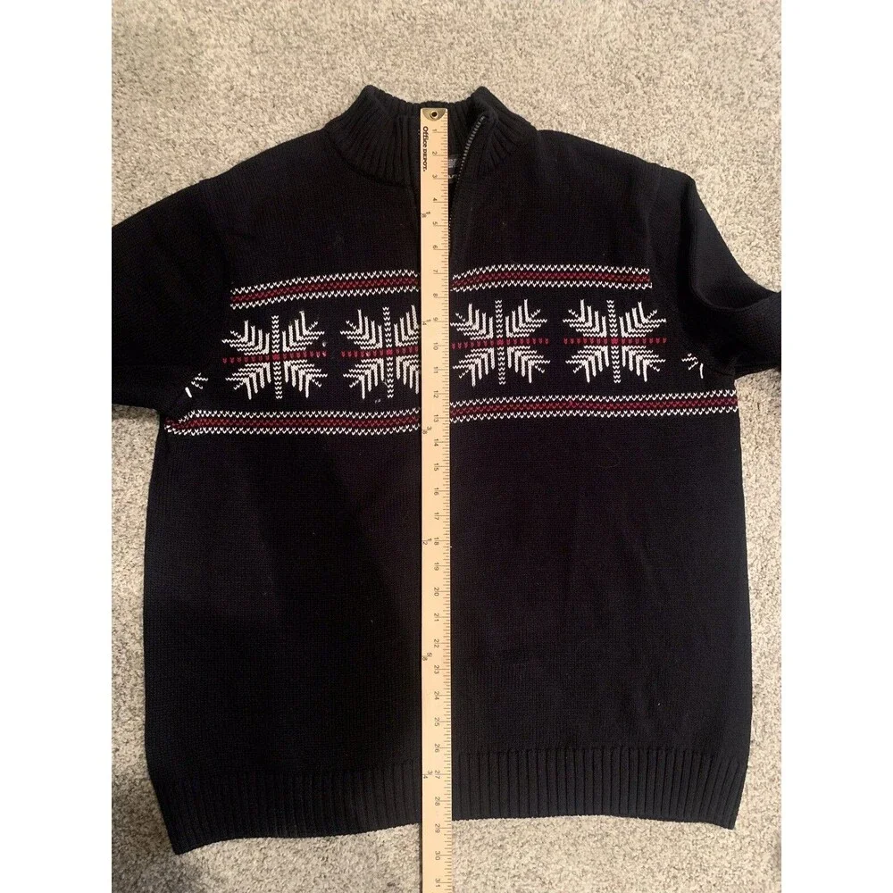 Chaps Men’s Fair Isle Snowflake Sweater Size XL/TG/EG‎  Nordic Ski Winter Hike